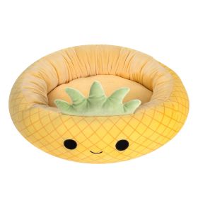 Animals And Fruits Super Soft Plush Pet Bed