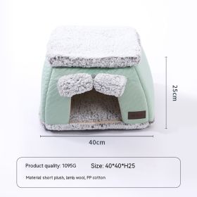 Self-heating Thermal Pet Bed Closed