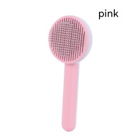 Round Head Self-cleaning Massage Pet Comb